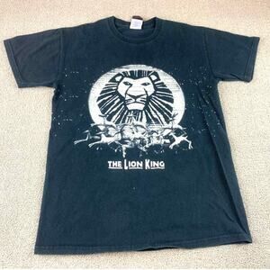 The Lion King Broadway‎ Musical T Shirt Black Men’s Size Small Graphic